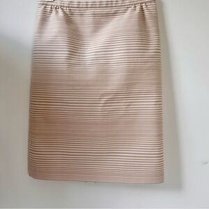 Marc Jacobs Beige Striped Pencil Skirt 4